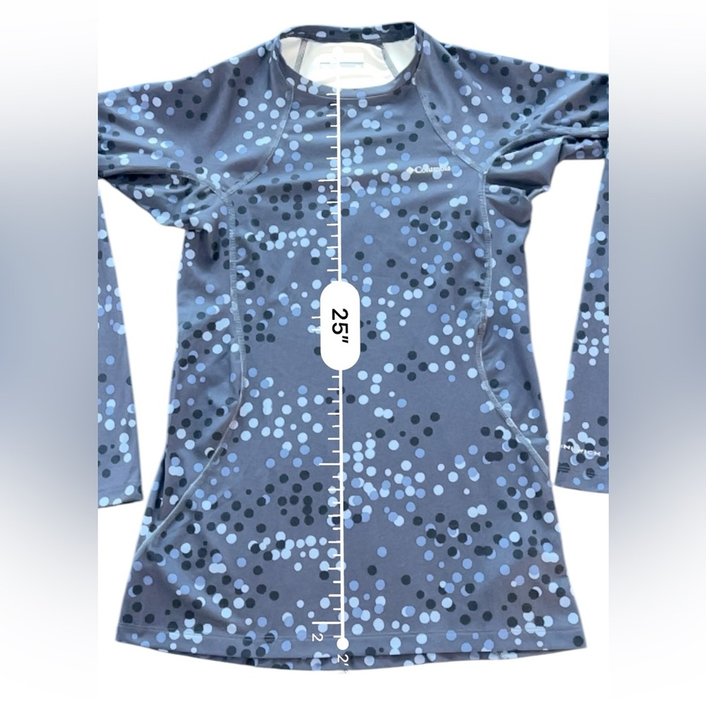 Columbia Omni-shade Long Sleeve Top Blue Size Small - Picture 7 of 7
